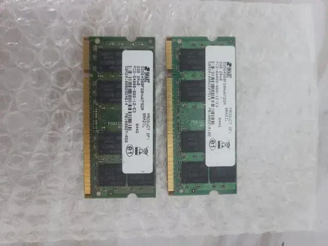 Memoria ddr2 4gb 2x2gb notebook 6400 e 667 mhz smart so 89 reais os 4gb temos ssd