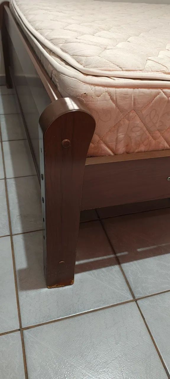 Cama de casal usada - Foto 4