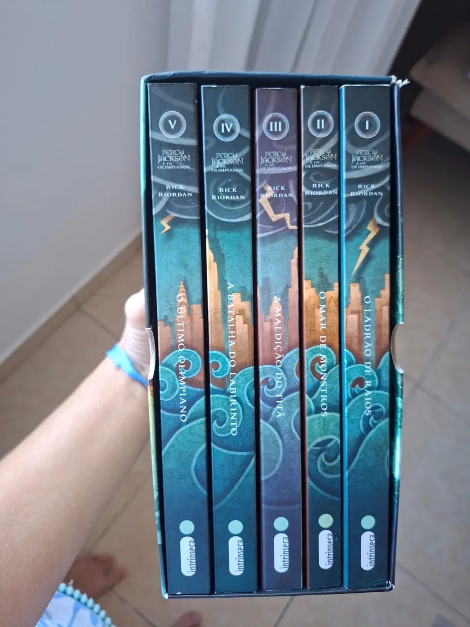 Box Percy Jackson e os Olimpianos