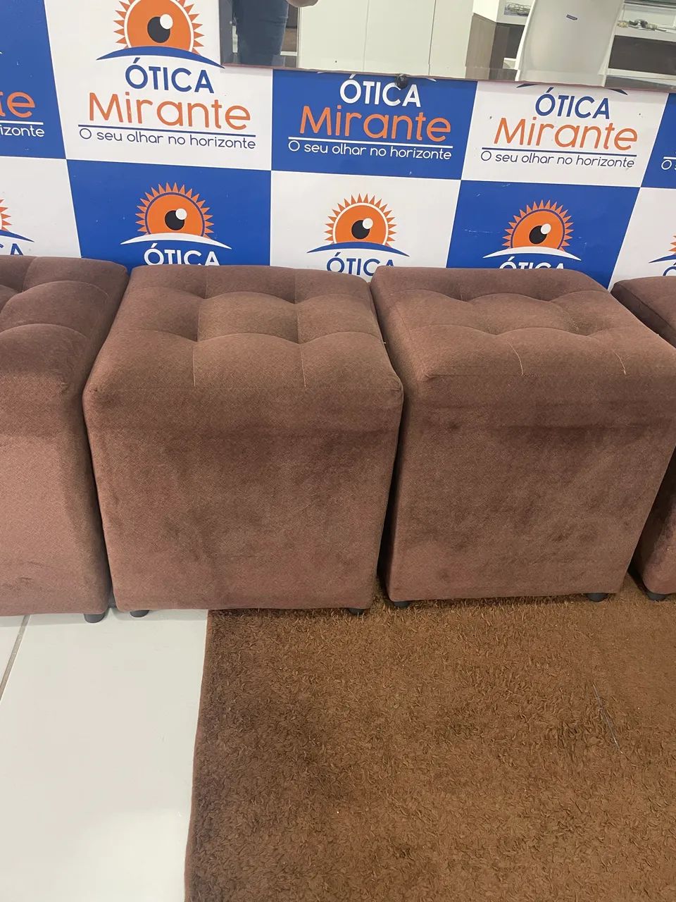 Vendo Puffs em ótimas condições  - Foto 4