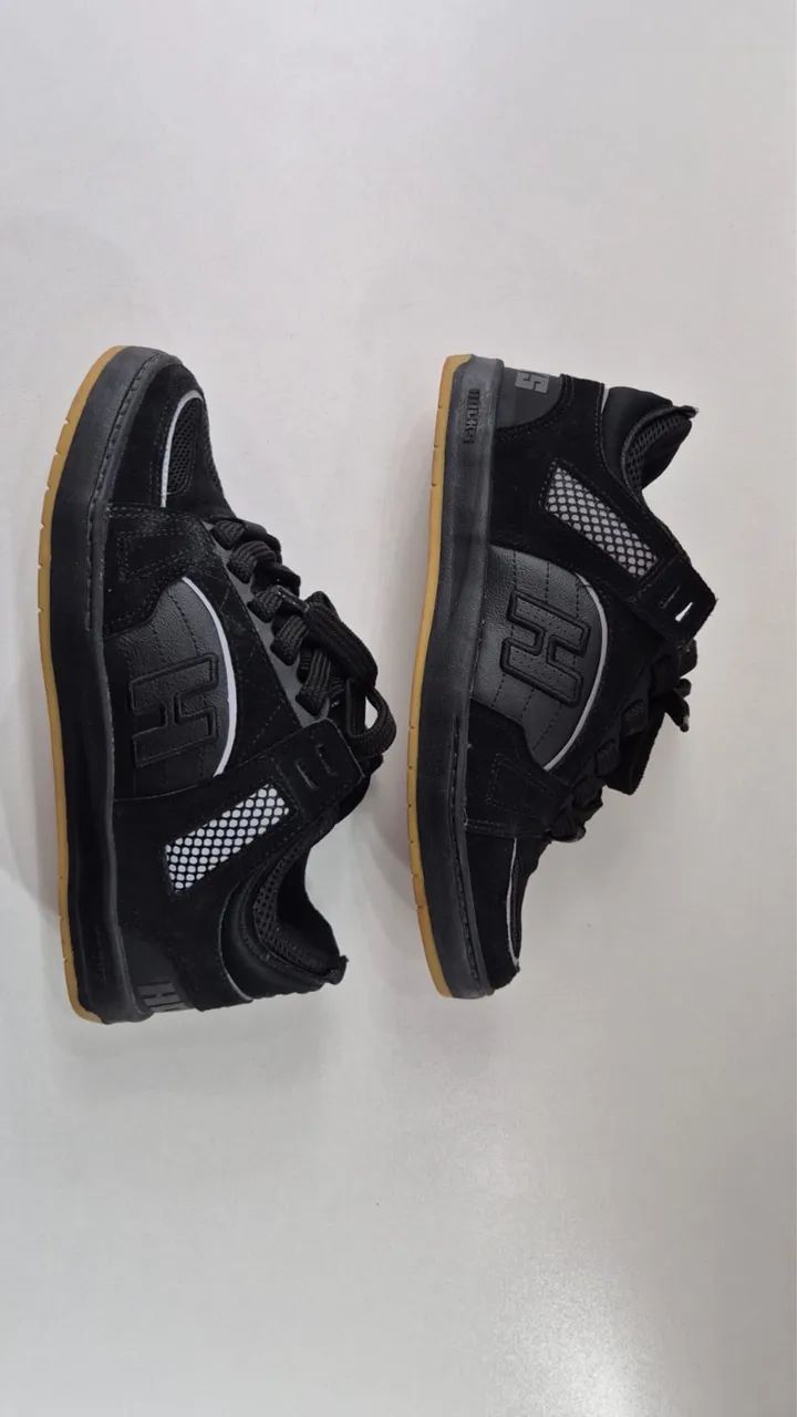 Tênis Hocks Bold Preto/Bege 43 - Foto 2