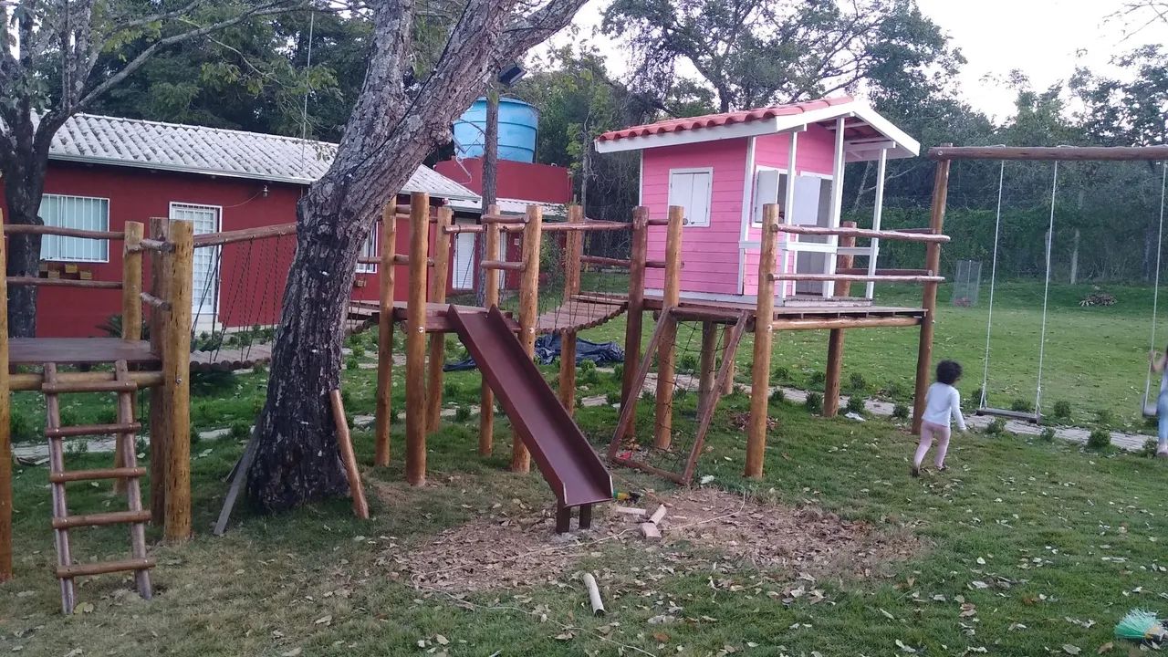 Playground de madeira - Foto 3