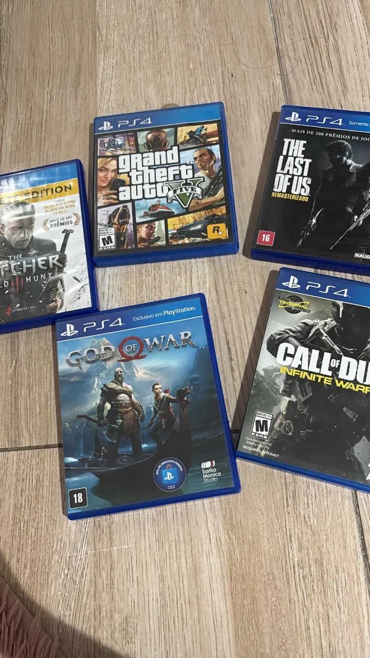 Jogos de PS4 - Lote ou Separado.