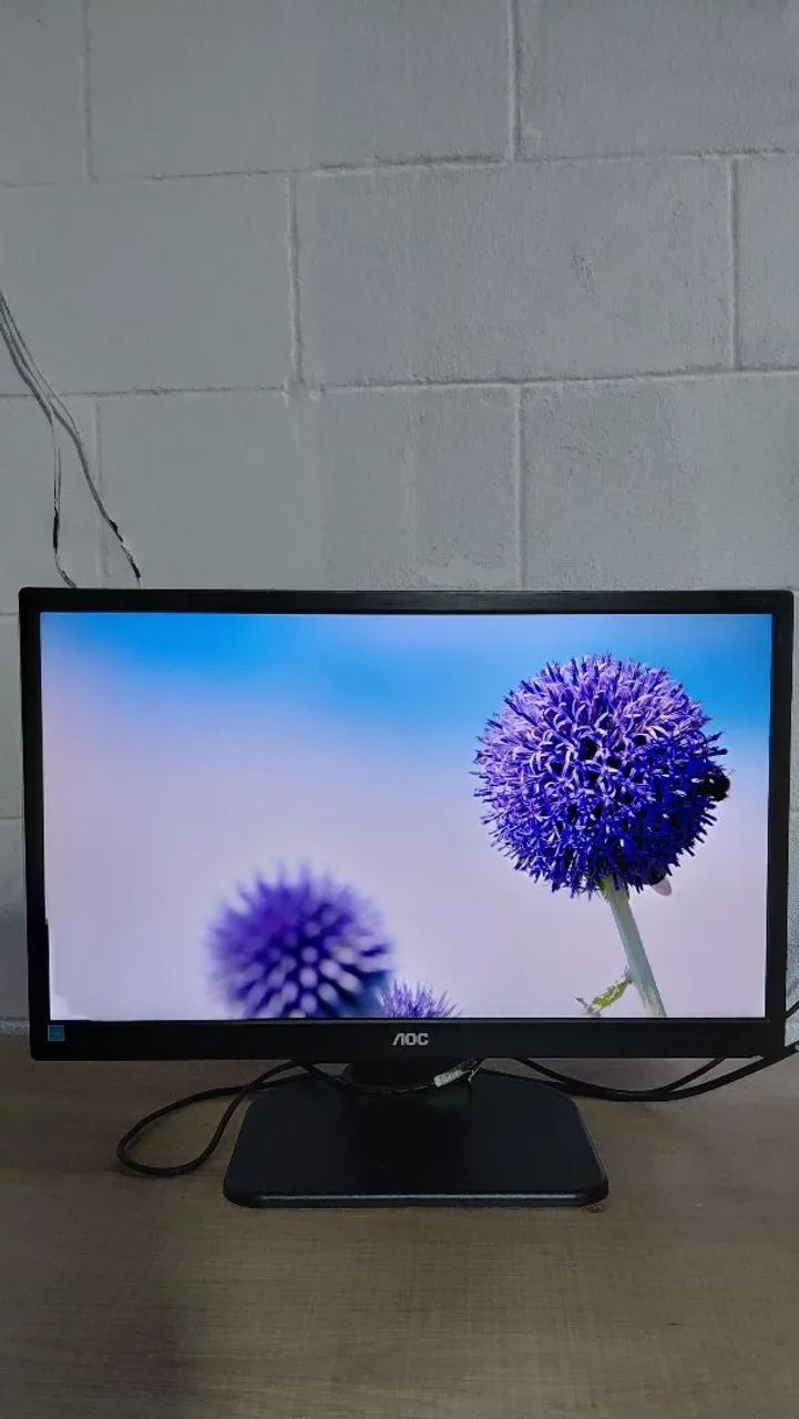 Monitor AOC 22° Polegadas" Full HD com HDMI | Tela LED!