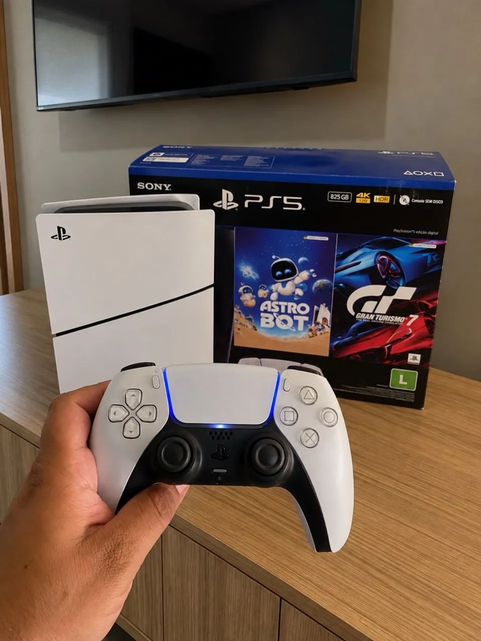 PS5 Slim Digital (Pouco Usado) - Foto 3