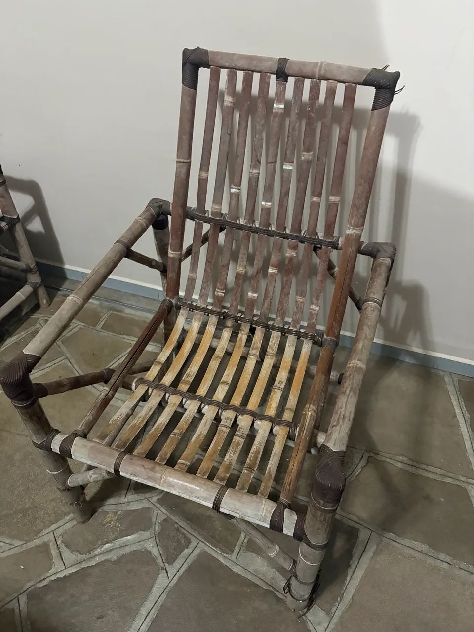 Cadeiras bambu 