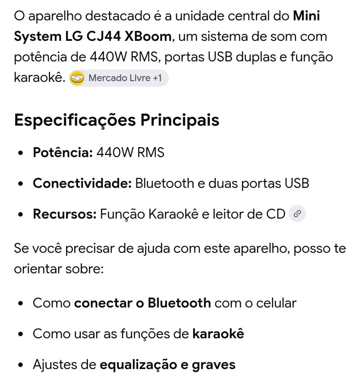Som lg cj44 - Foto 2