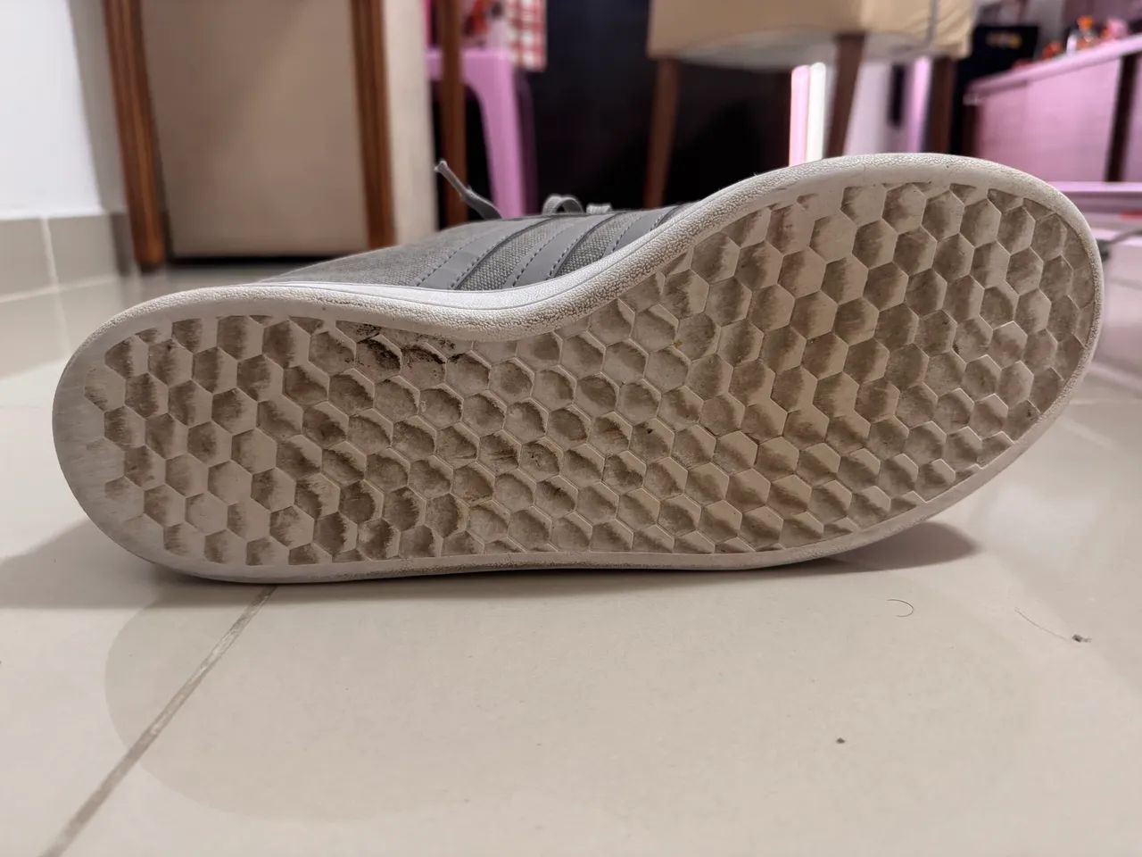 Sapatênis adidas cinza - Foto 3