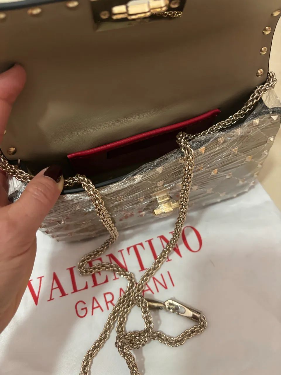 bolsa de ombro Valentino  - Foto 4