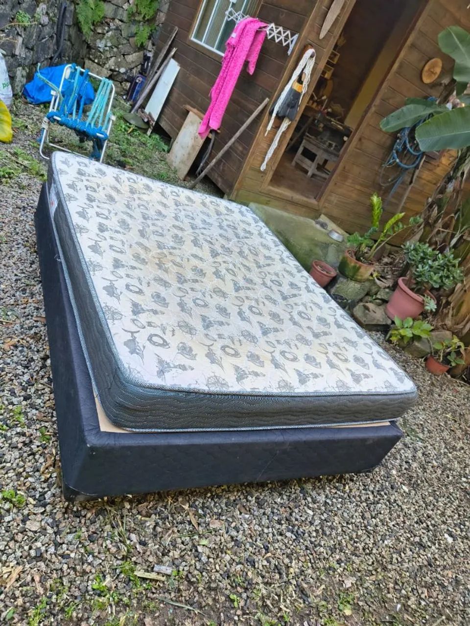 Cama de casal (1,88m x 1,38m) - Foto 2