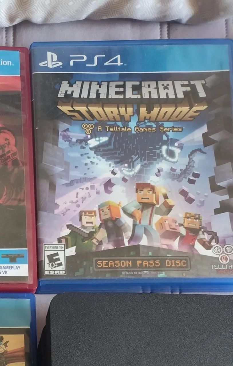 Minecraft story mode edição de colecionador