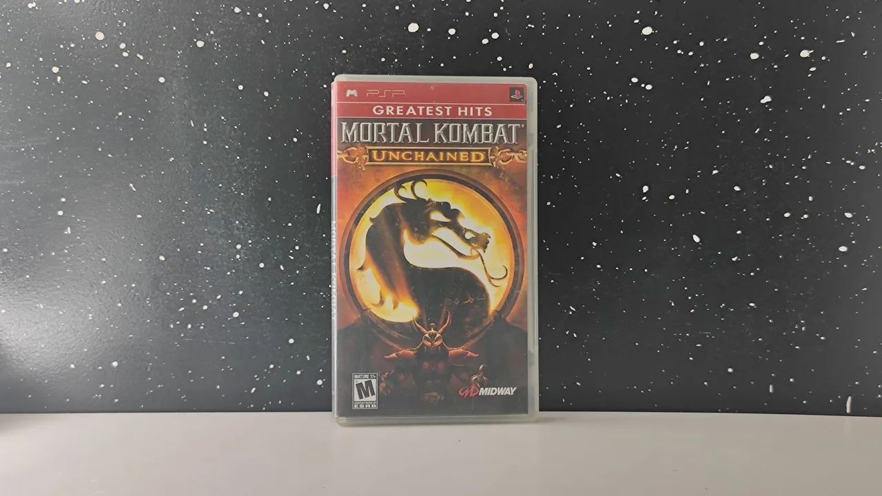 Jogo mortal Kombat de psp