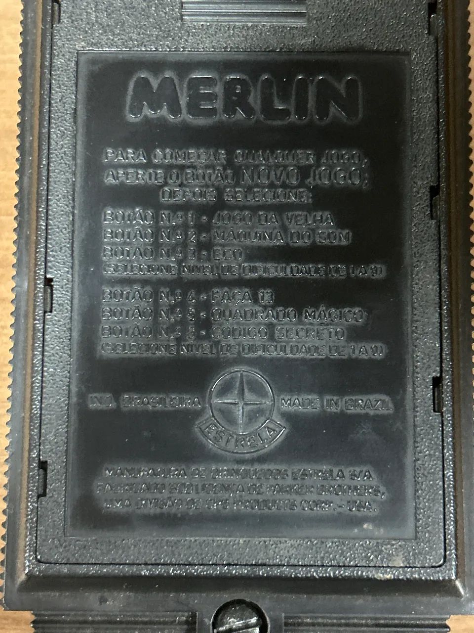 Jogo Eletrônico Merlin Anos 80 - Foto 3