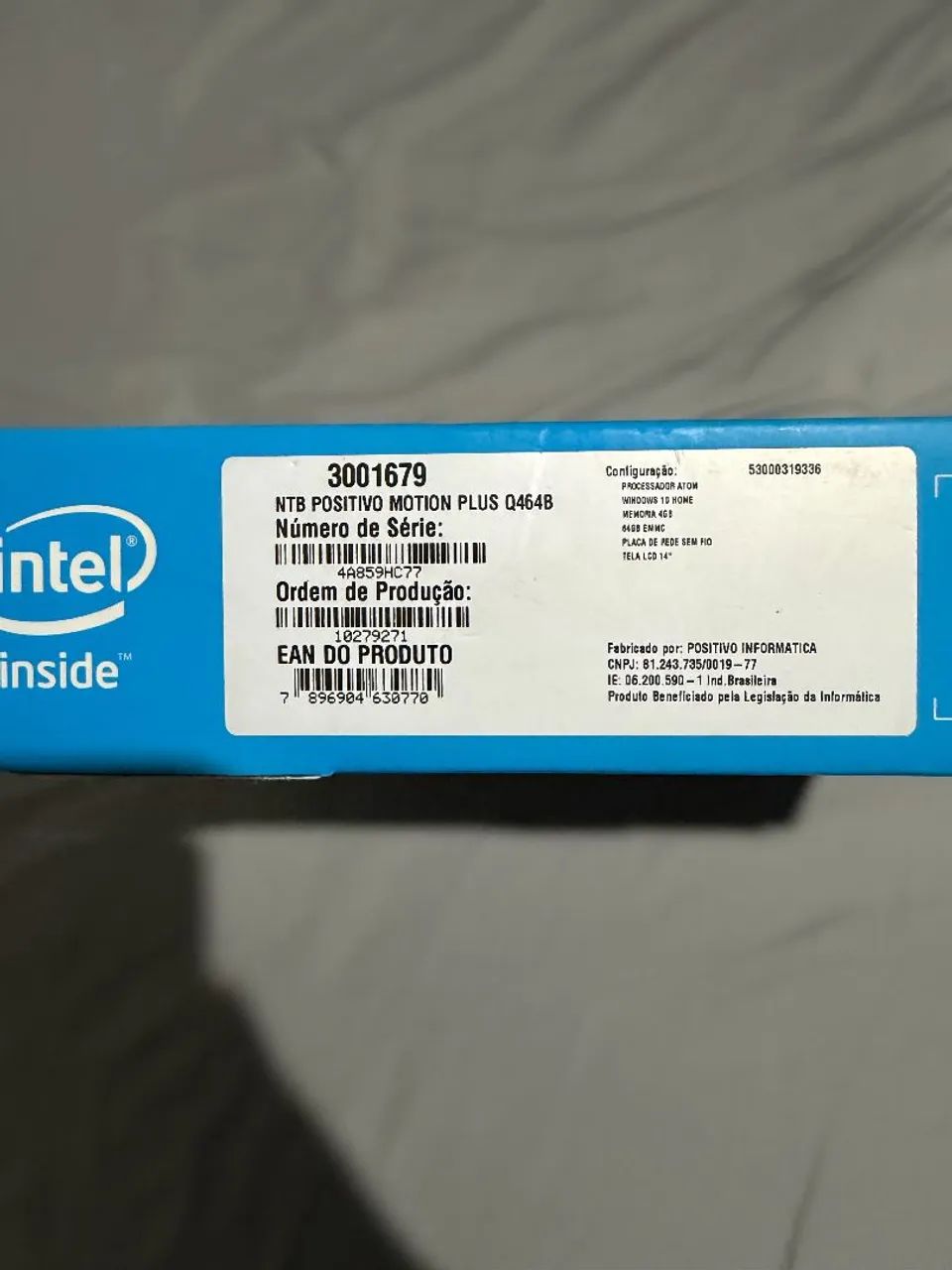 Notebook Positivo Motion Plus Q464b, Intel Atom X5-Z8330, 4GB, SSD 64GB<br> - Foto 3