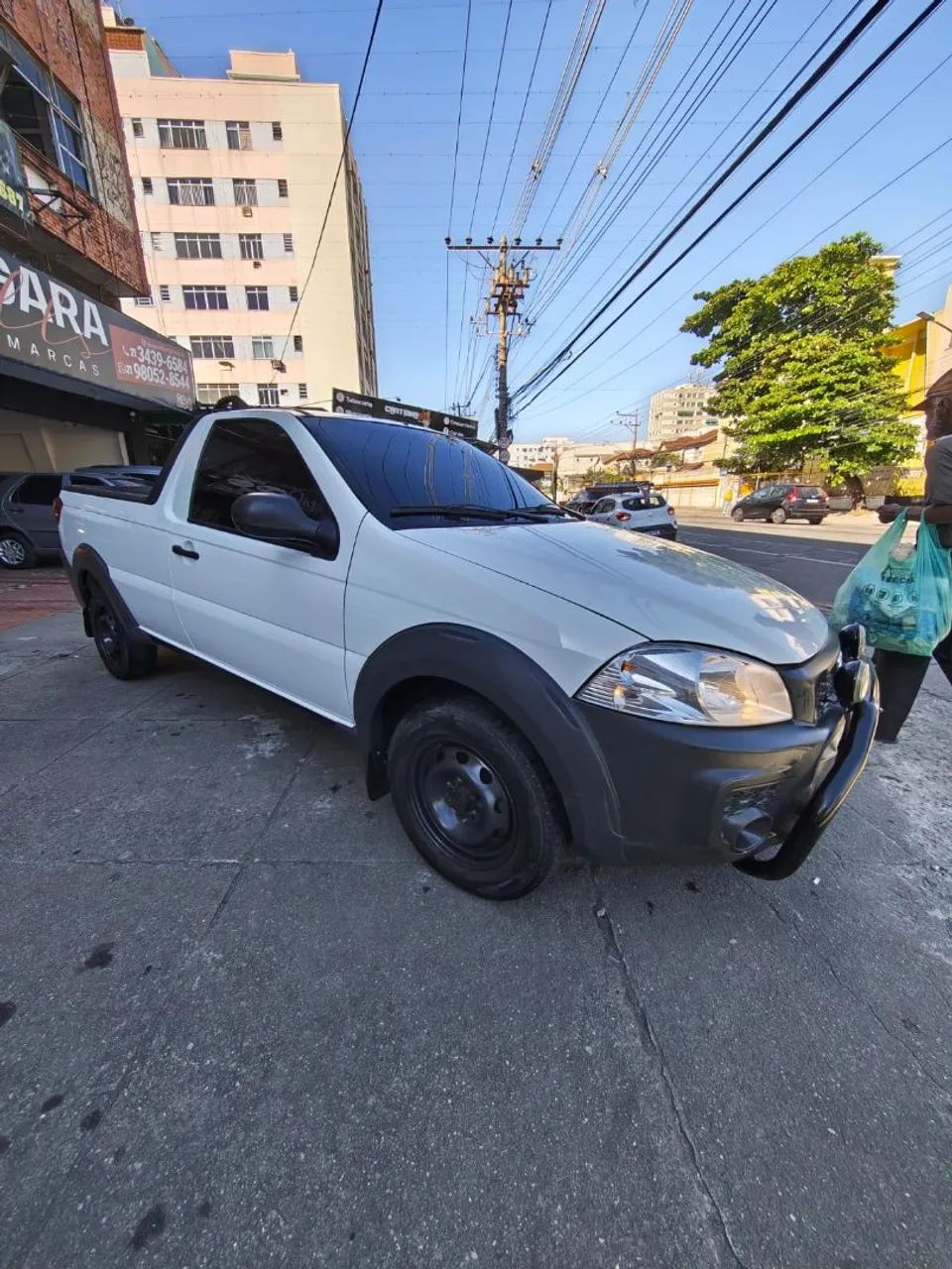 Fiat Strada Working Hard 1.4 Fire Flex 8V CS 2018 - Foto 3