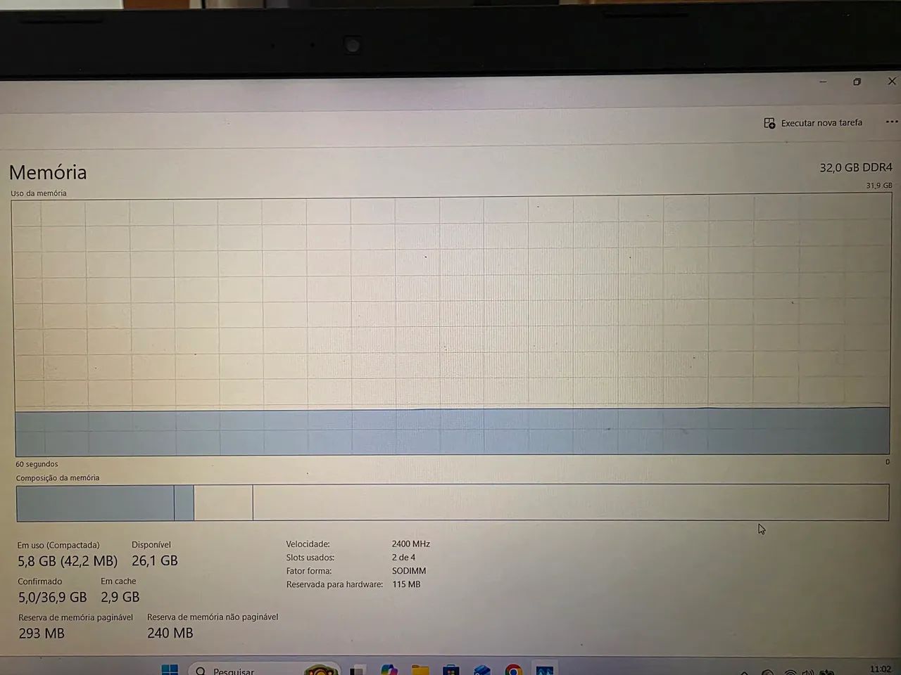 Memória RAM Notebook DDR4 