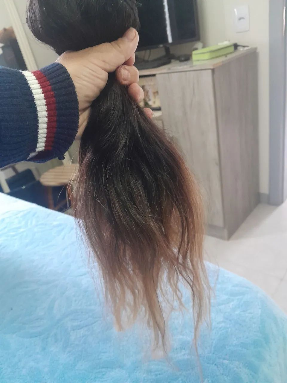Mega Hair Morena iluminada  - Foto 4