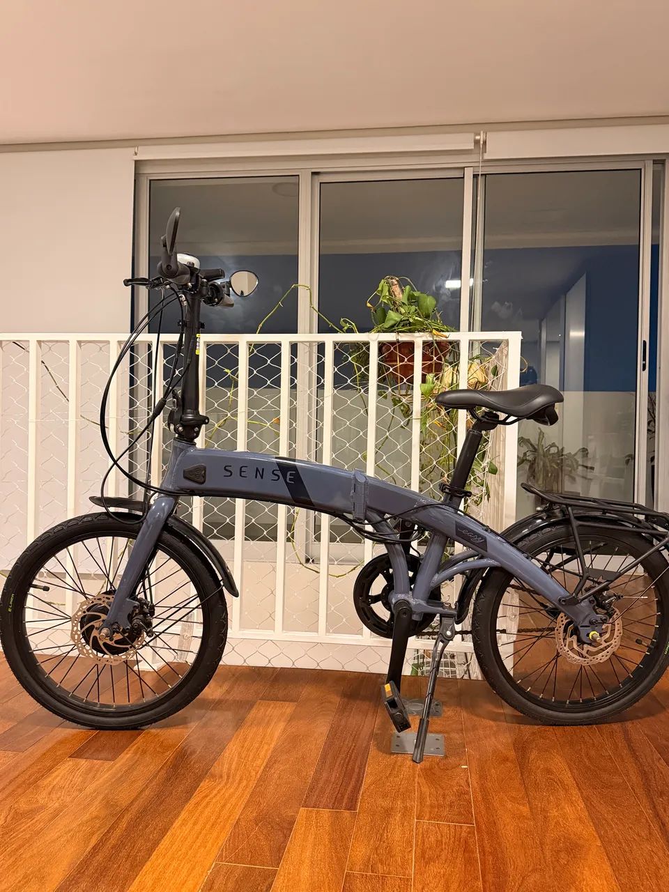 Bicicleta elétrica Sense Easy 2022 Azul