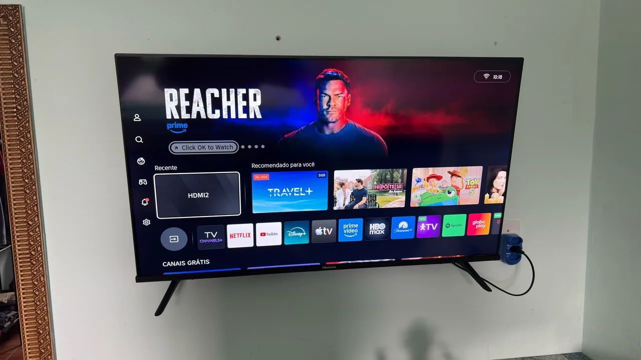 Smart TV 40 4K UHD Hisense  LED  - Foto 2