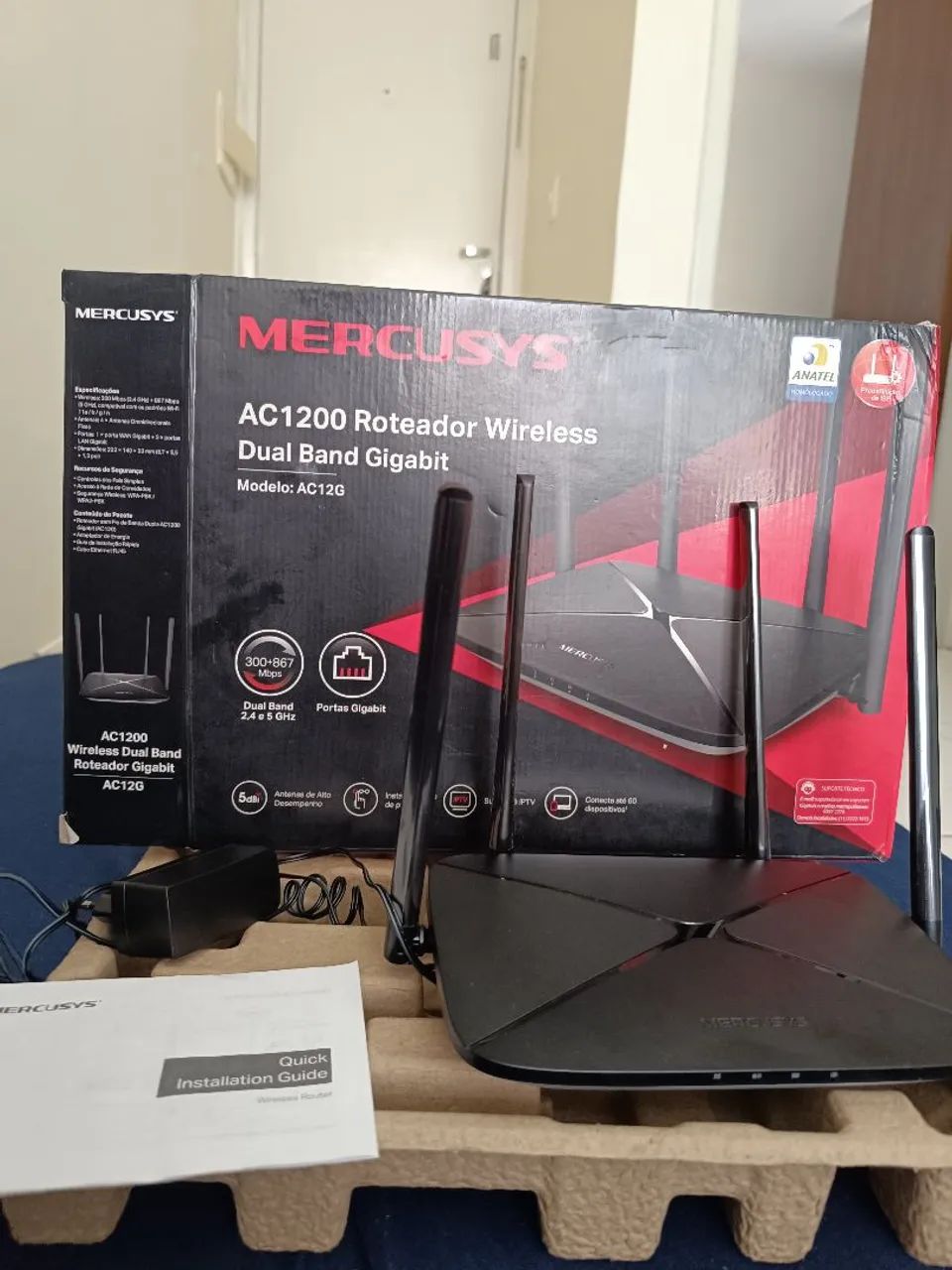 Roteador Mercusys AC1200 Modelo AC12G - Foto 2