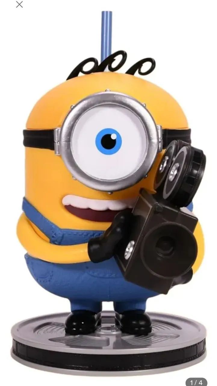 Copo Minion & Monstros Cinemark Novo e Original