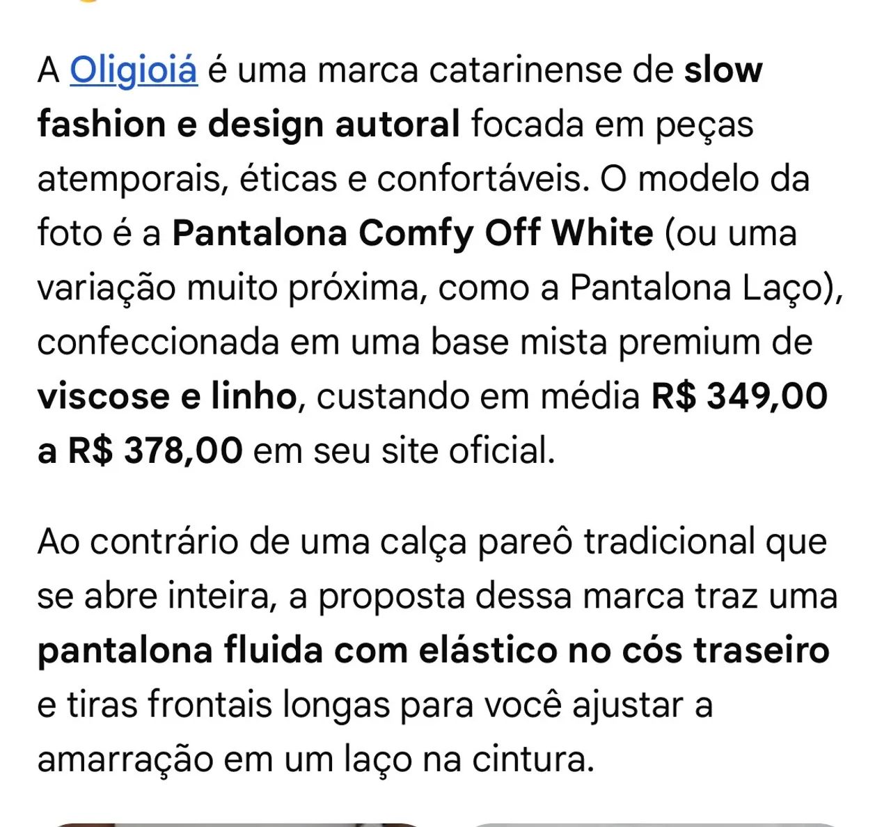 Saia branca de amarração  - Foto 2
