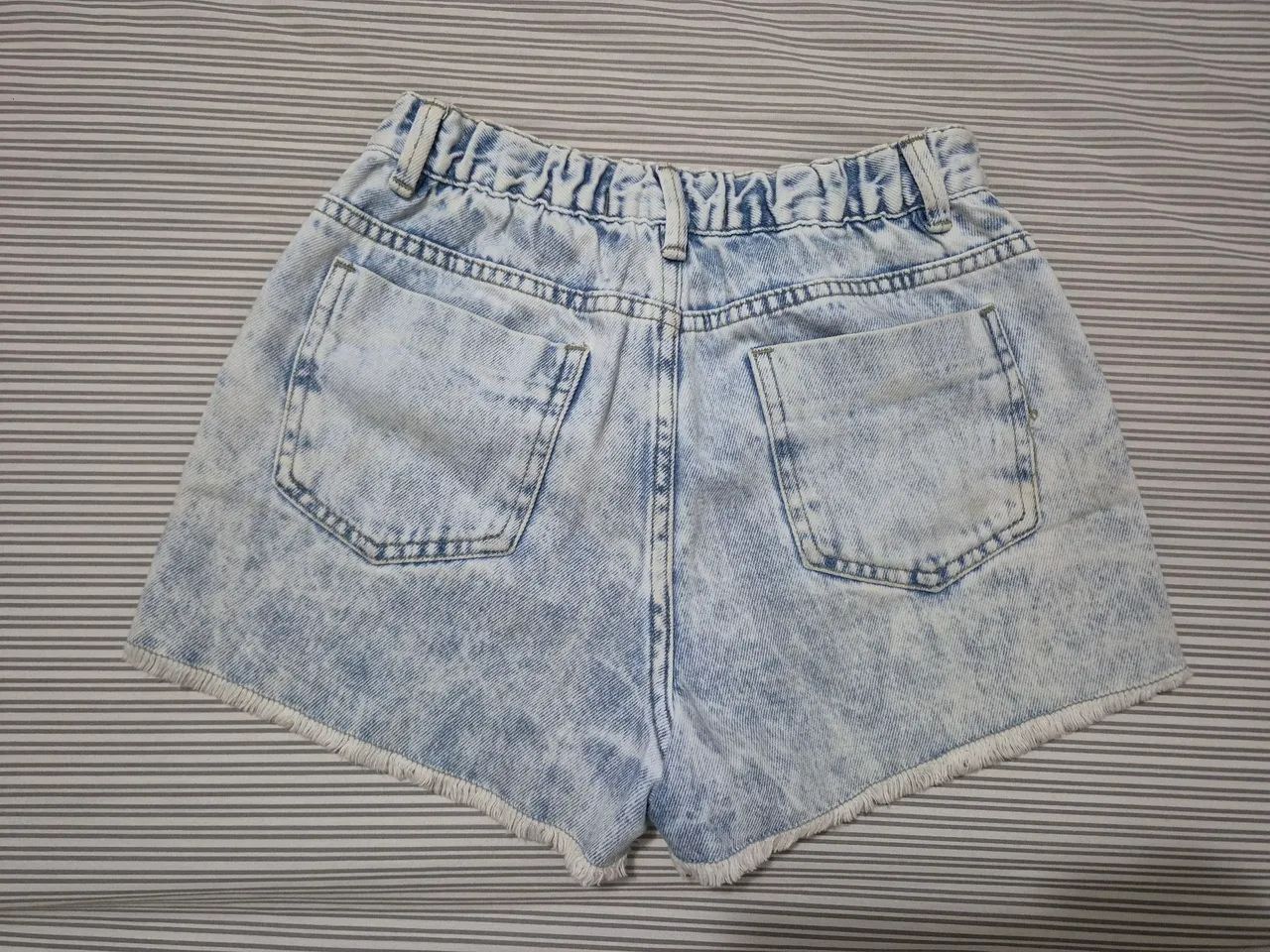 Short jeans estrelado - Foto 3