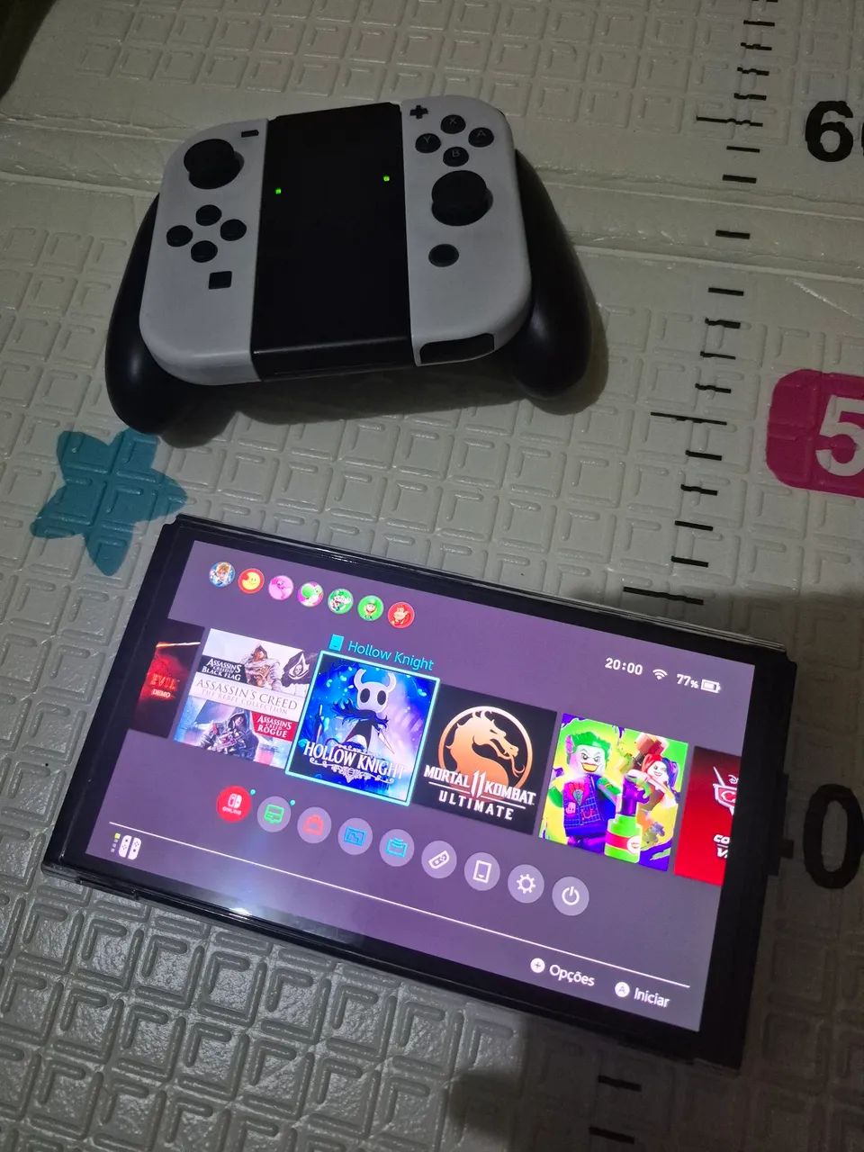Nintendo switch oled bloqueado, para troca