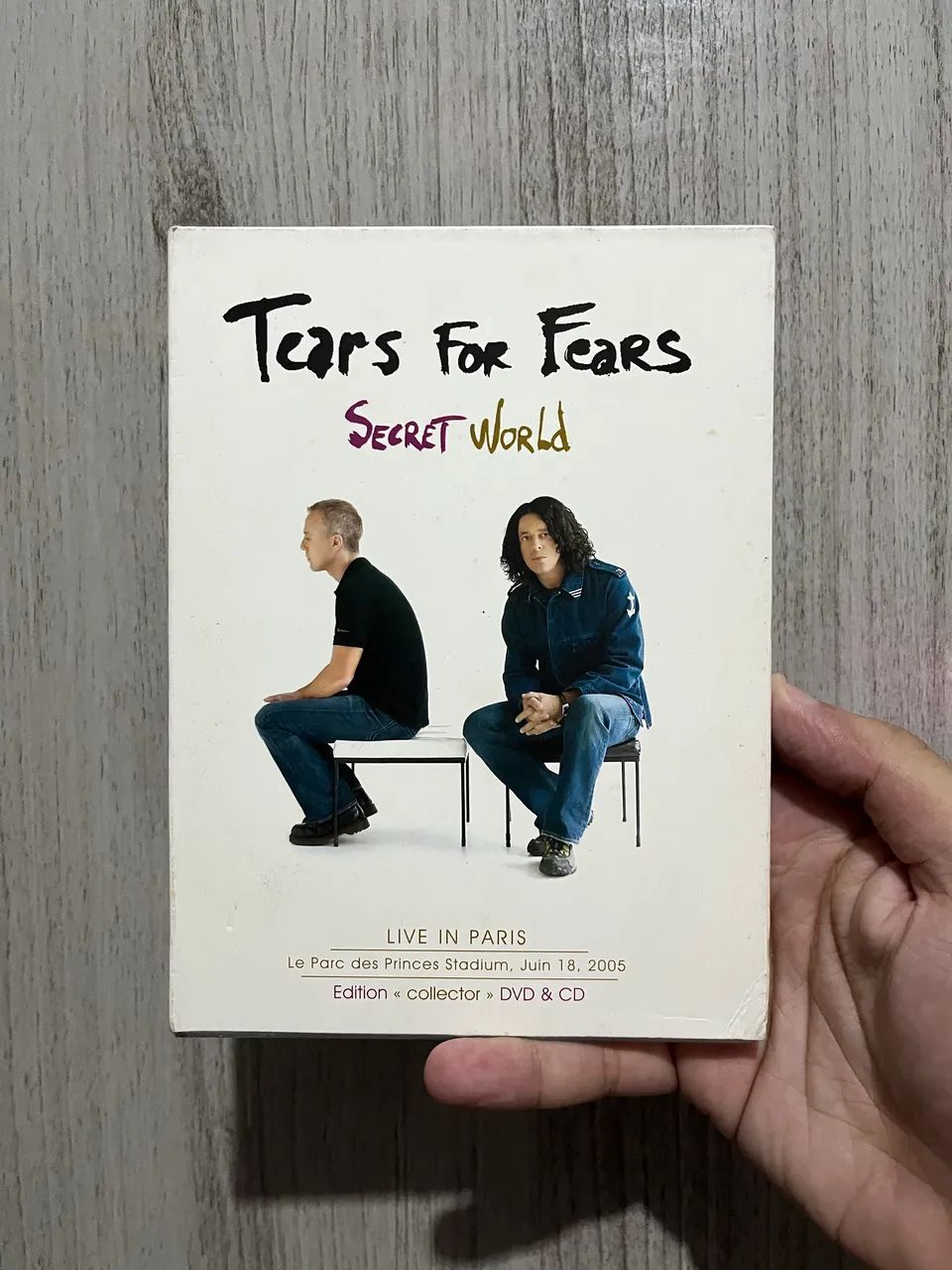 CD + DVD) Tears For Fears - Secret World (Edição de colecionador