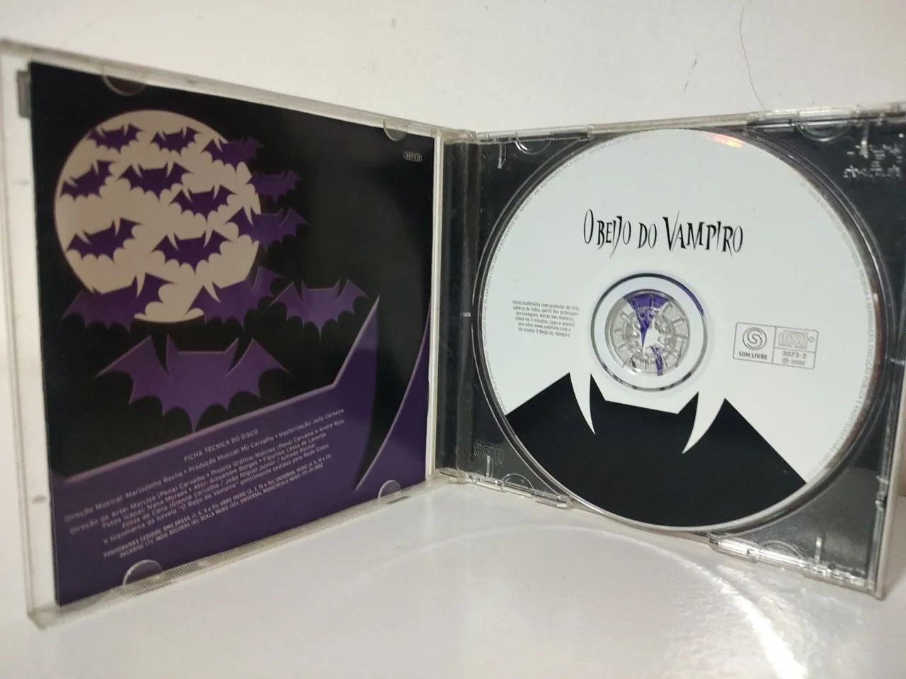 CD Trilha sonora novela o beijo do vampiro  - Foto 2
