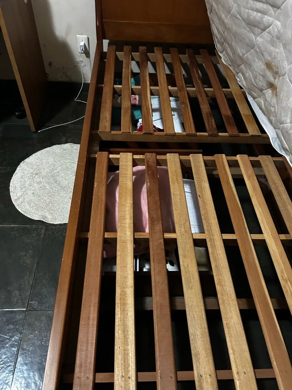 Cama solteiro madeira maciça - Foto 3
