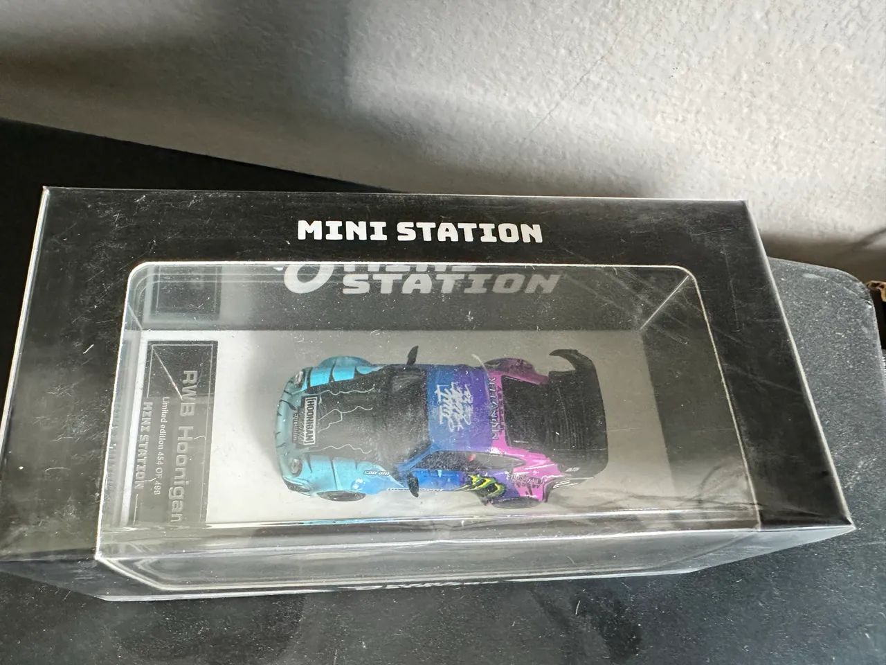 Mini station 1/64 Porsche RWB hoonigan - Foto 3