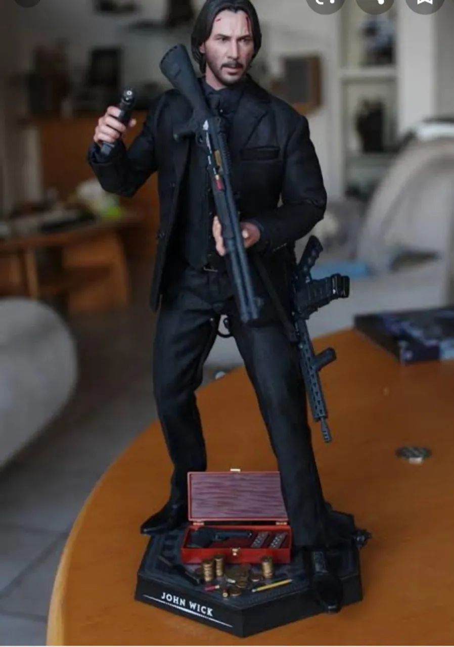 John Wick Hot Toys Chapter 2 Mms504 1/6 - Foto 4