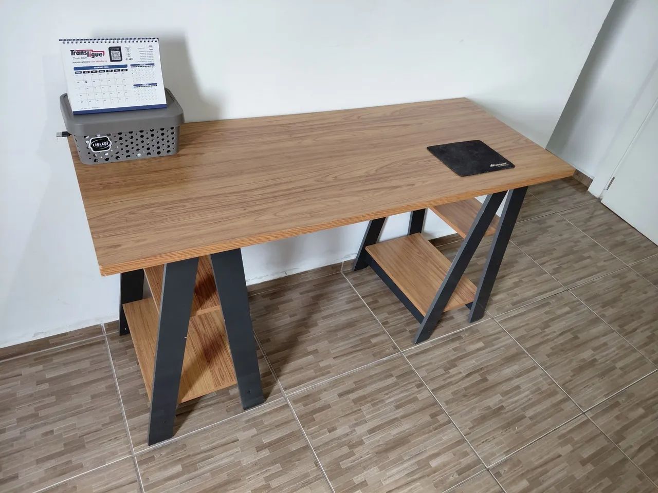 Mesa de escritório nova - Foto 3