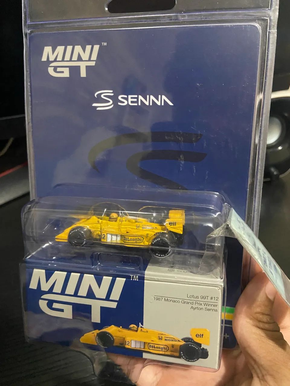 Lotus 99t + decal camel mini gt