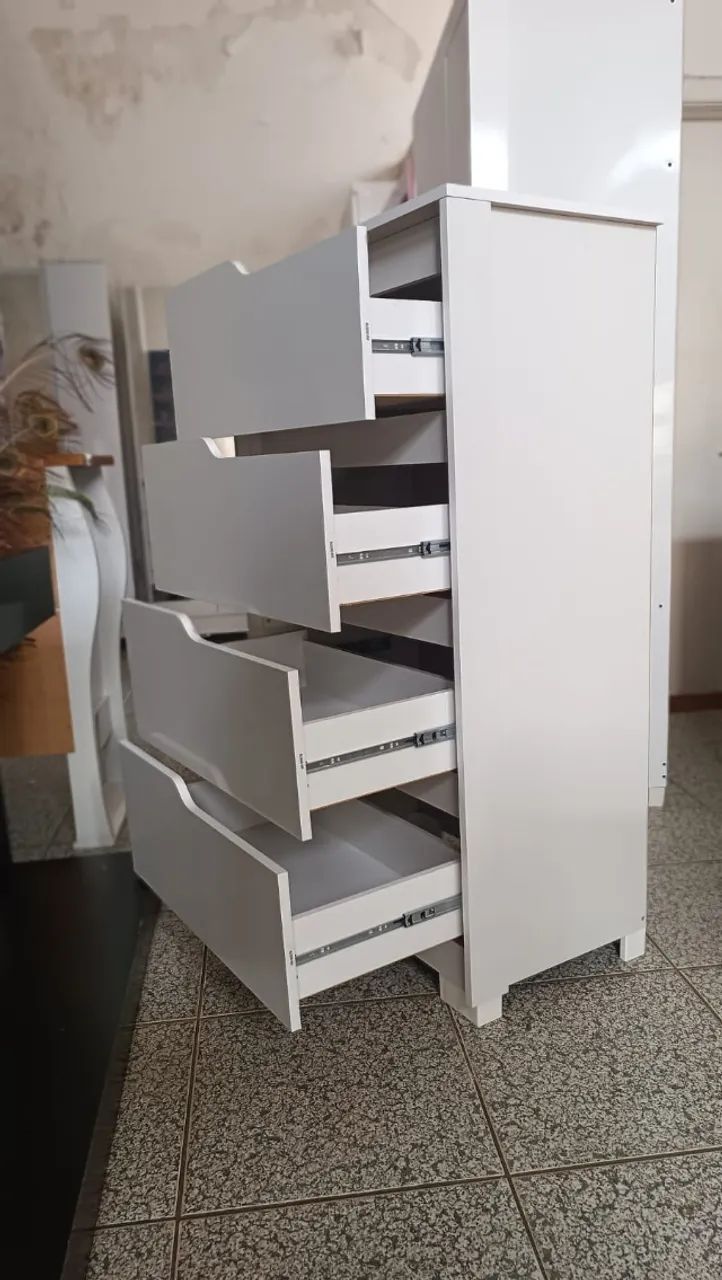Cômoda Gaveteiro Alto Nova, Entrego  - Foto 4