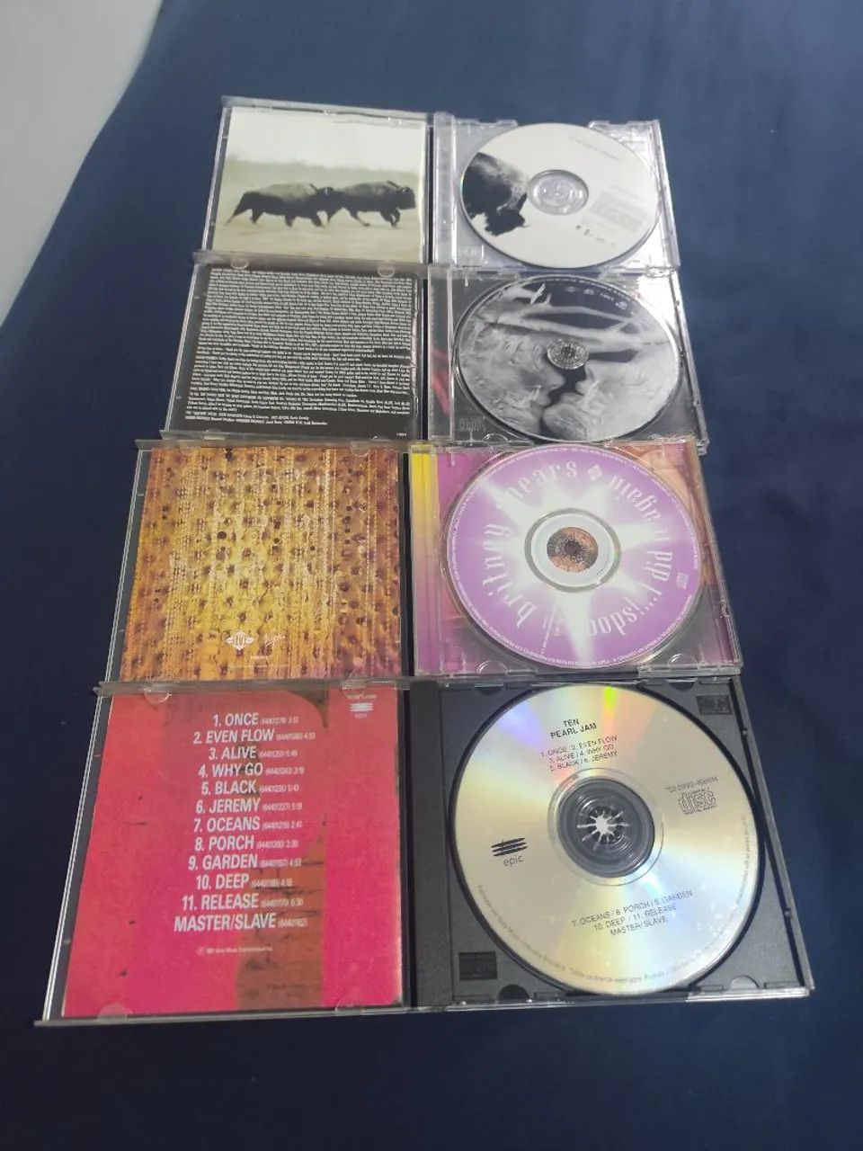Cds U2 - Seether - Britney Spears - Pearl Jam - Foto 2