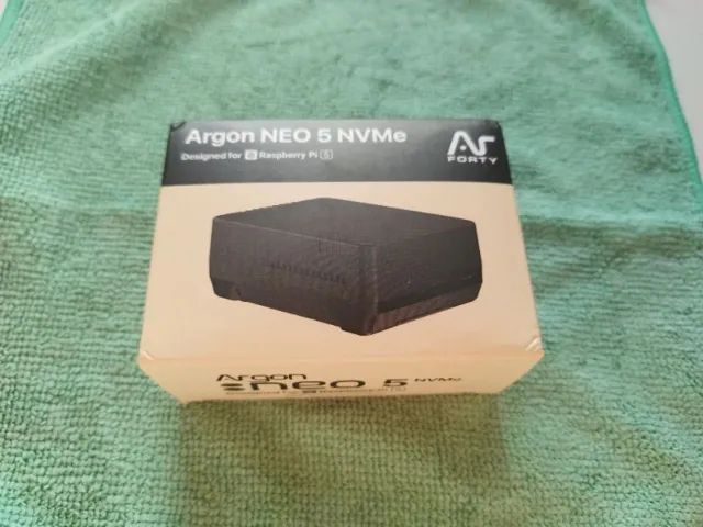 Argon NEO 5 M.2 NVME PCIE case para Raspberry Pi 5
