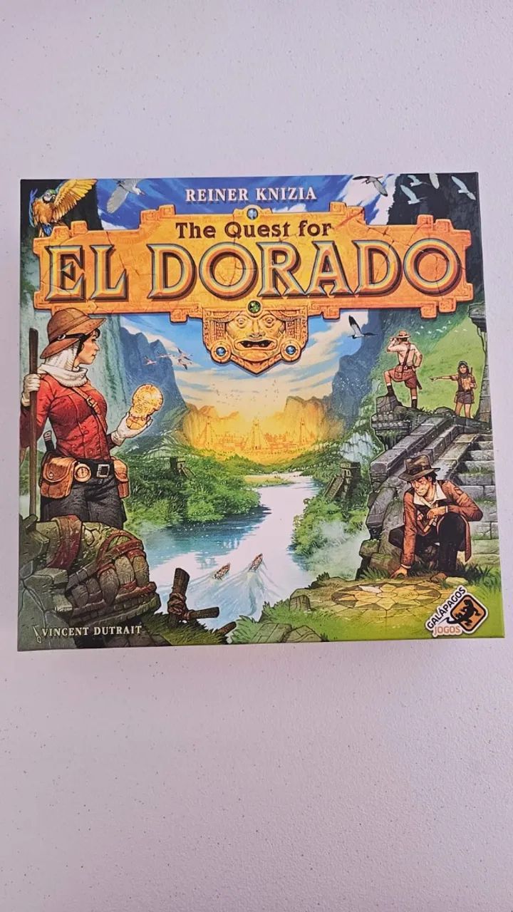 Board Game Quest for El Dorado (em português) - Jogo Tabuleiro
