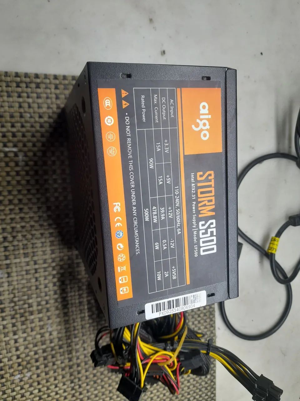 Fonte gamer 500w - Foto 4