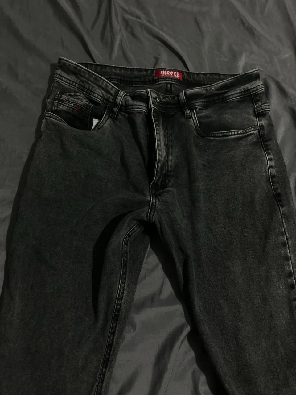 CALÇA JEANS DIESEL PRETA TAM 40