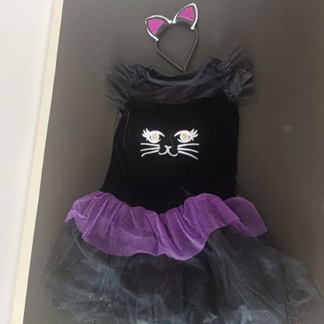 FANTASIA GATINHA HALLOWEEN_7 ANOS - Foto 2