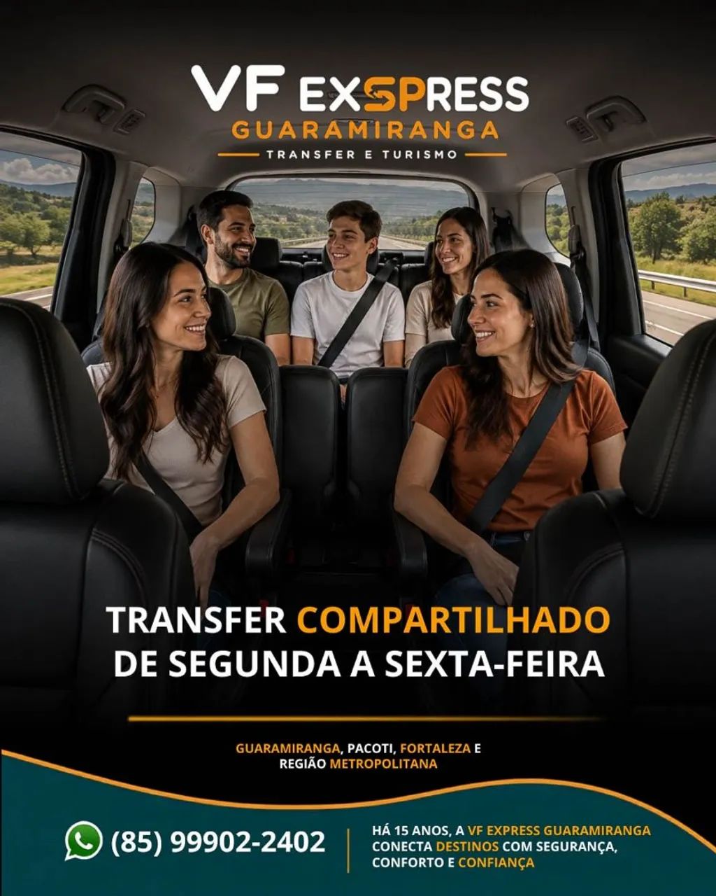 VF Express Guaramiranga transfer e turismo 