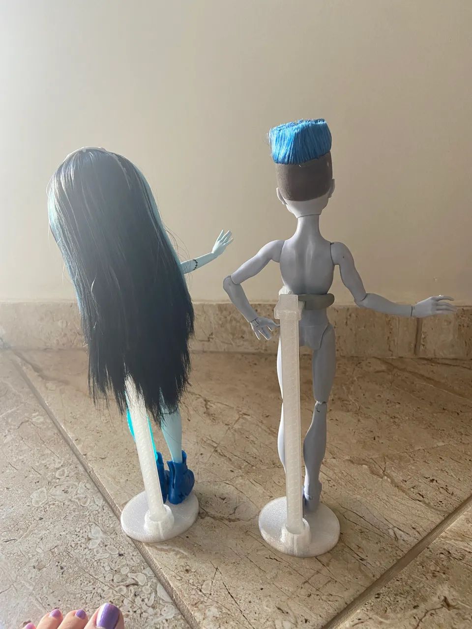 Bonecas monster High Frankie e Slo Mo - Foto 3