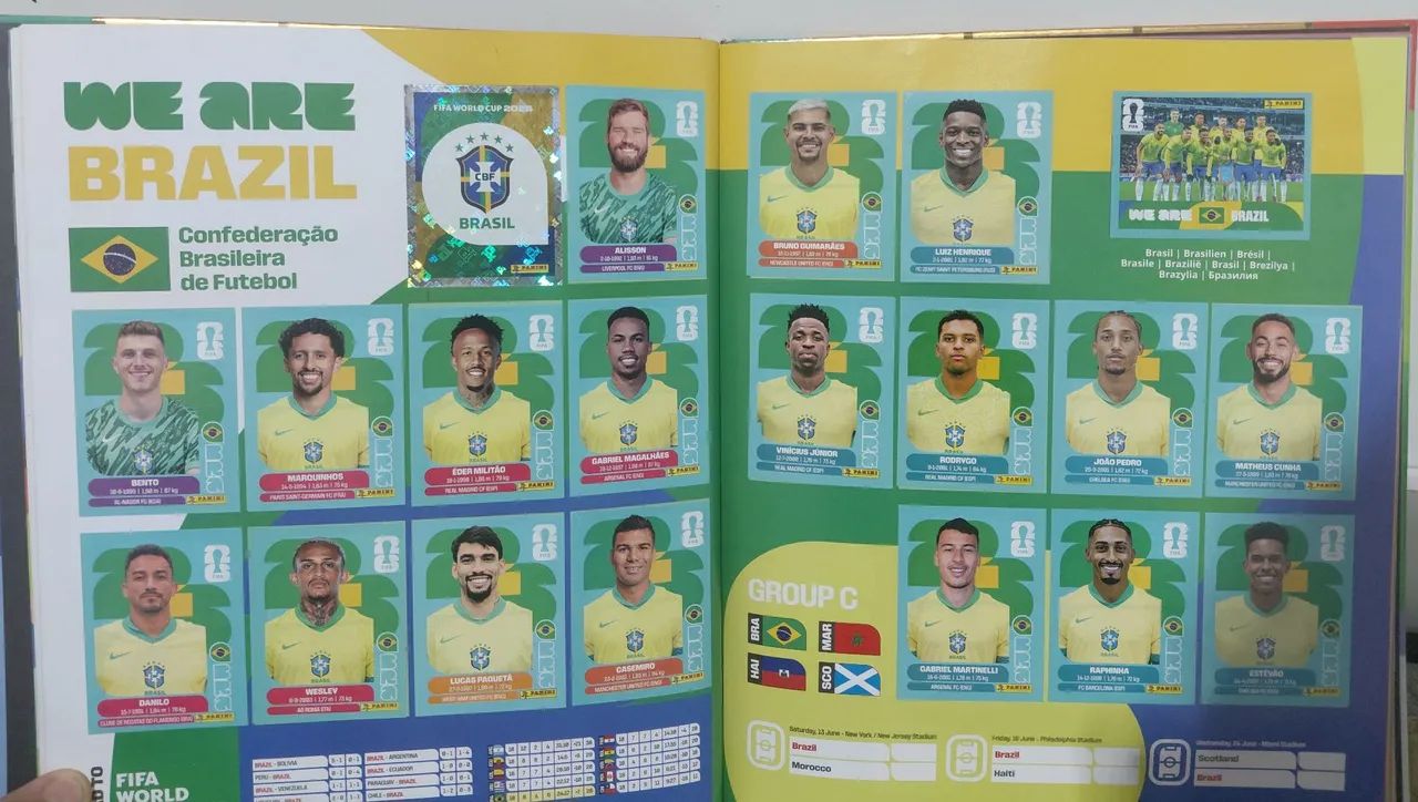 Álbum Dourado Copa 2026 Completo - Foto 3