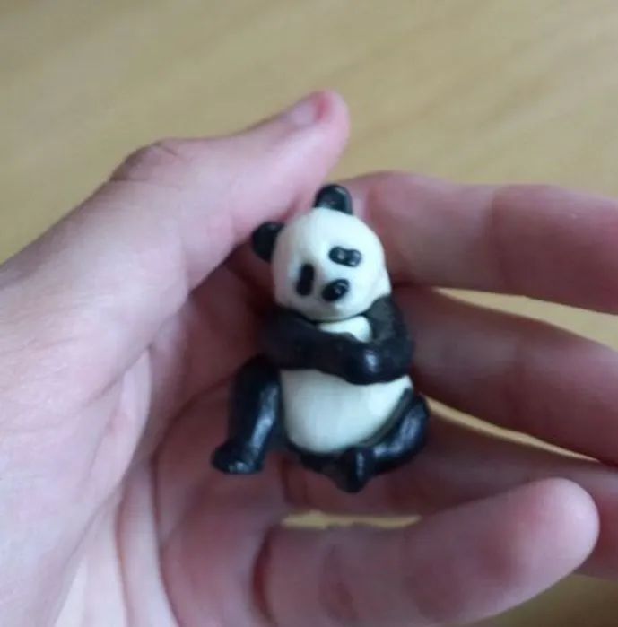 miniatura antiga panda