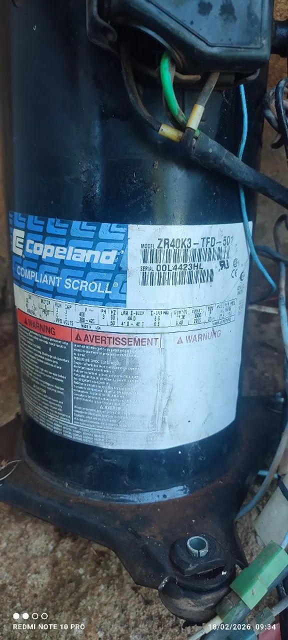 Compressor de ar condicionado  - Foto 3
