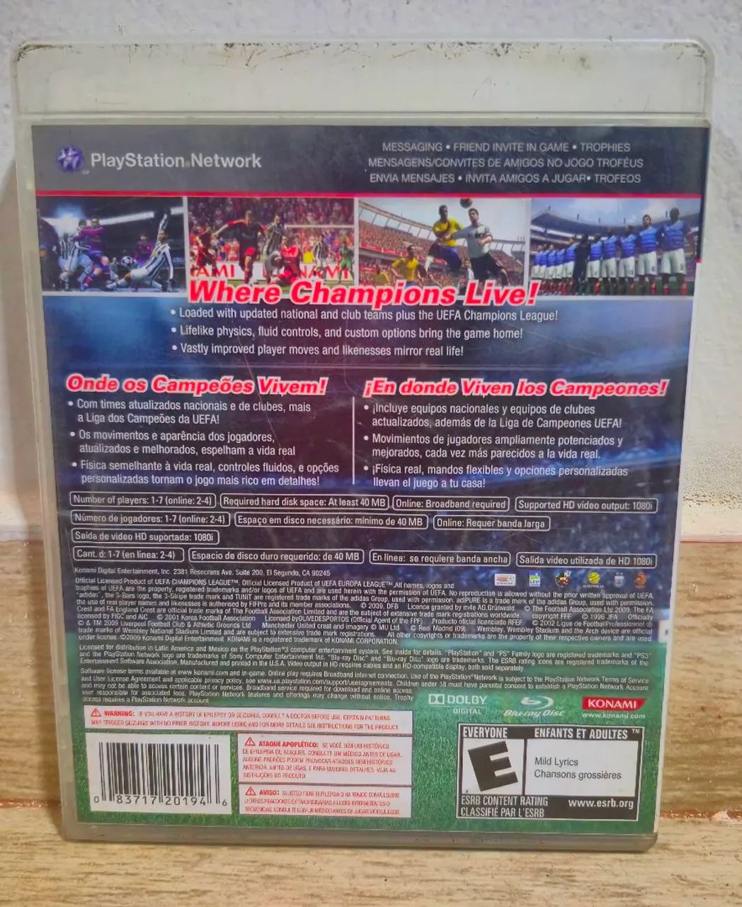 Pro Evolution Soccer 2010 para PlayStation 3 - Foto 2