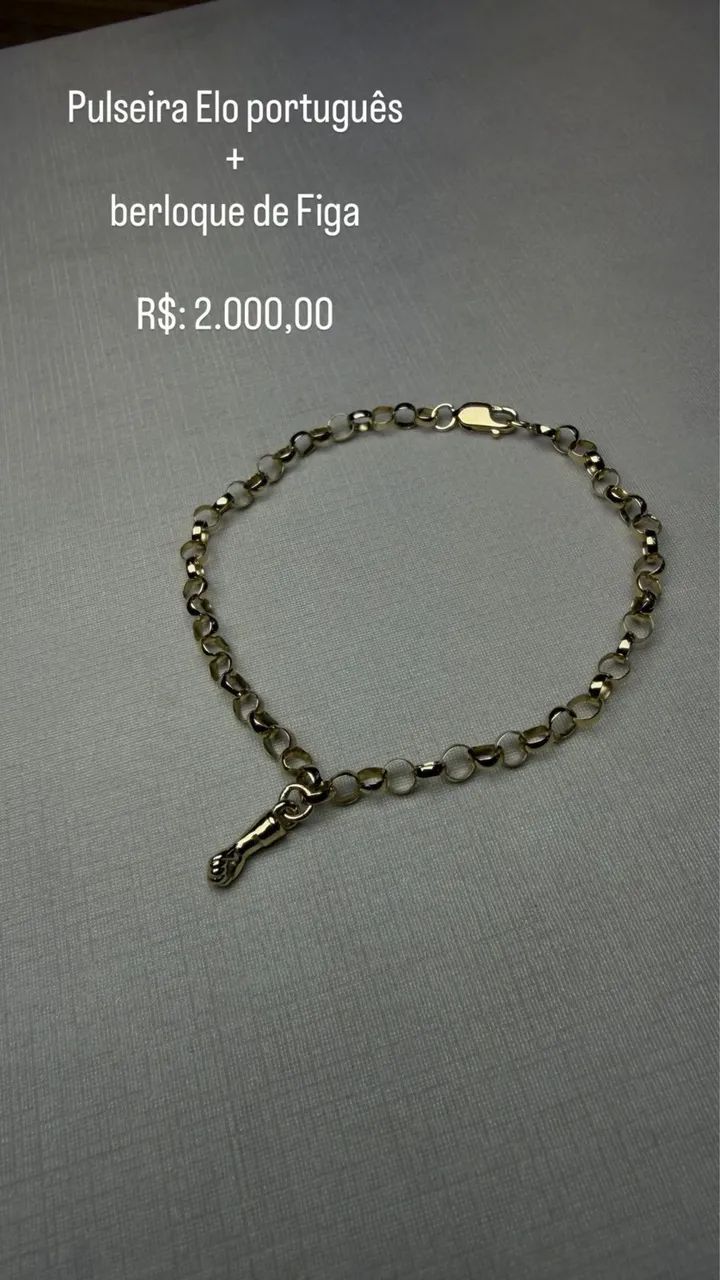 Pulseira de ouro 