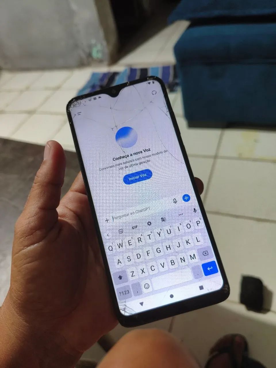 moto E22 quebra galho 